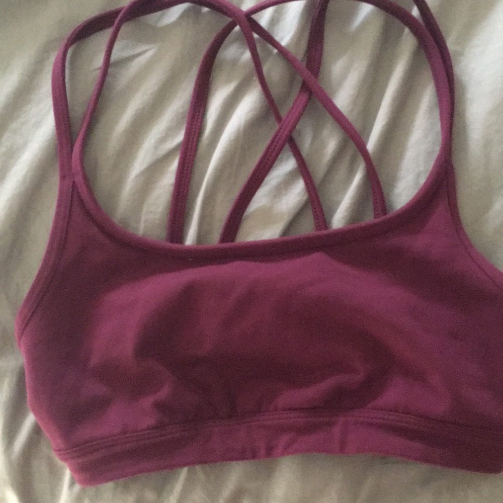 Maroon Athleta sports bra! Great condition